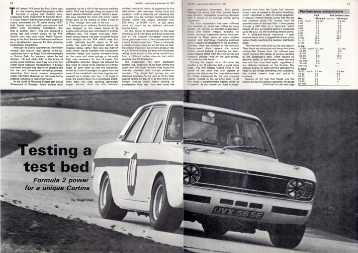 Motor Magazine - December 1967.