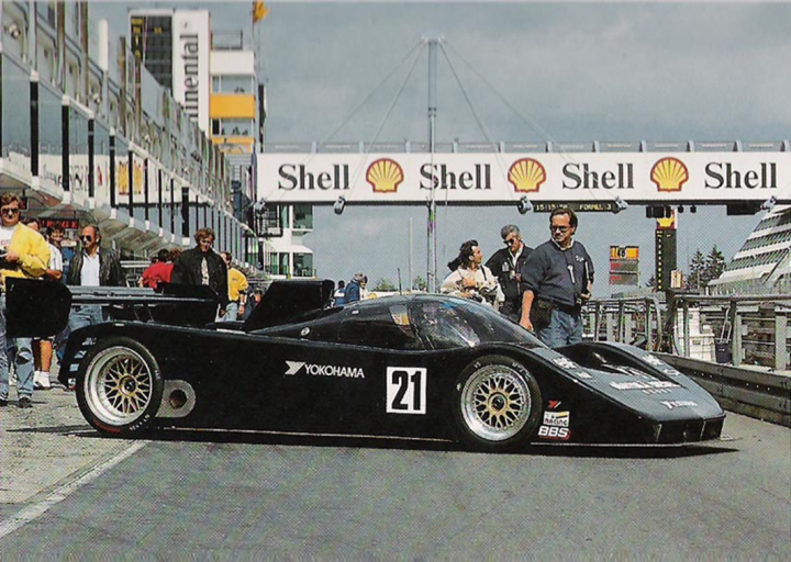 First appearance of the Konrad KM-011 et 1991 WSC Nürburgring round.